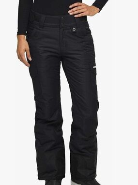 Arctix Womens Snow Sports Insulated Cargo Pants M Inseam 31”